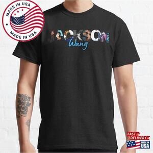 Jackson Wang T-shirt Stickers Classic Unisex